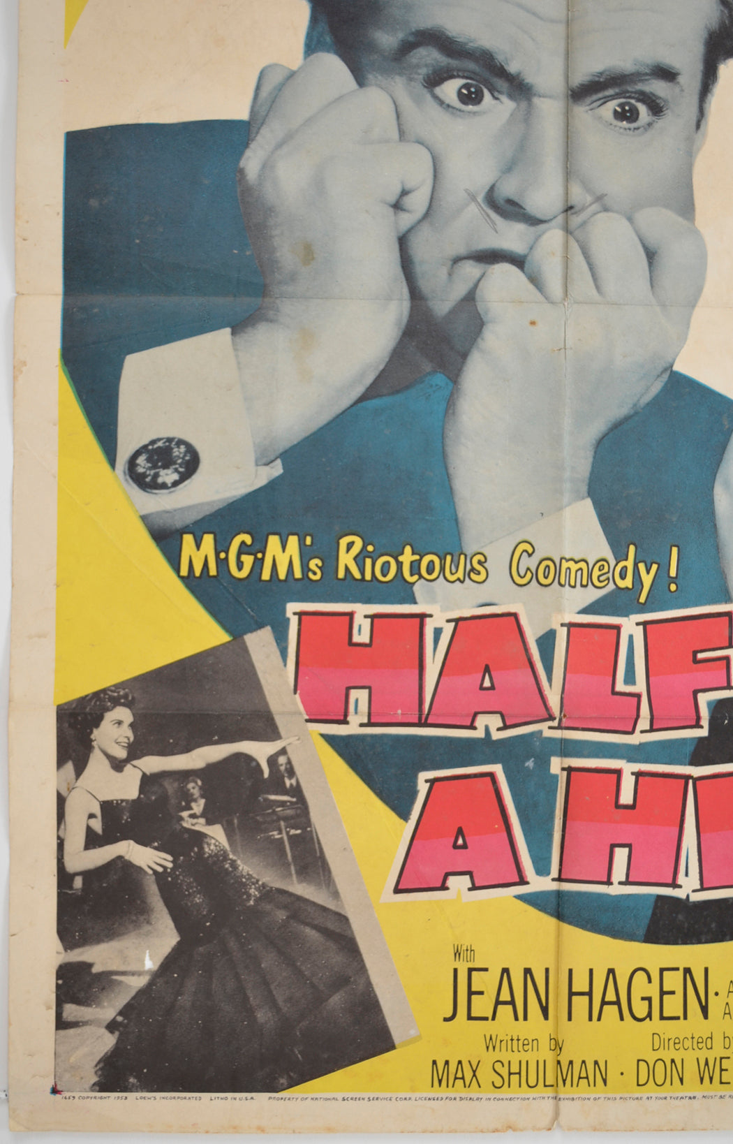 HALF A HERO (Bottom Left) Cinema One Sheet Movie Poster 