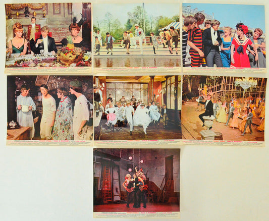 Half A Sixpence 7 Original Lobby Cards / Colour F.O.H. Stills 