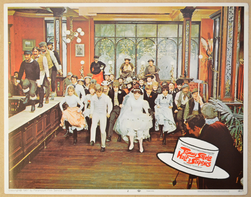 HALF A SIXPENCE (Card 2) Cinema Lobby Card Set 