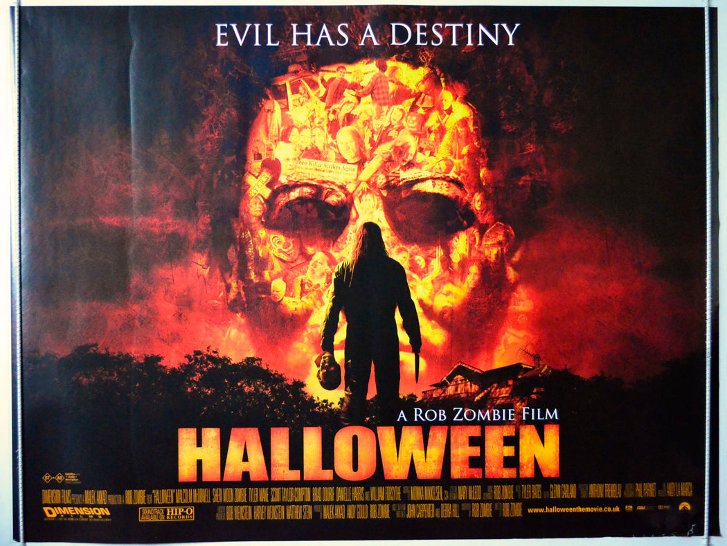 Halloween Original British Quad Poster - Movie Poster