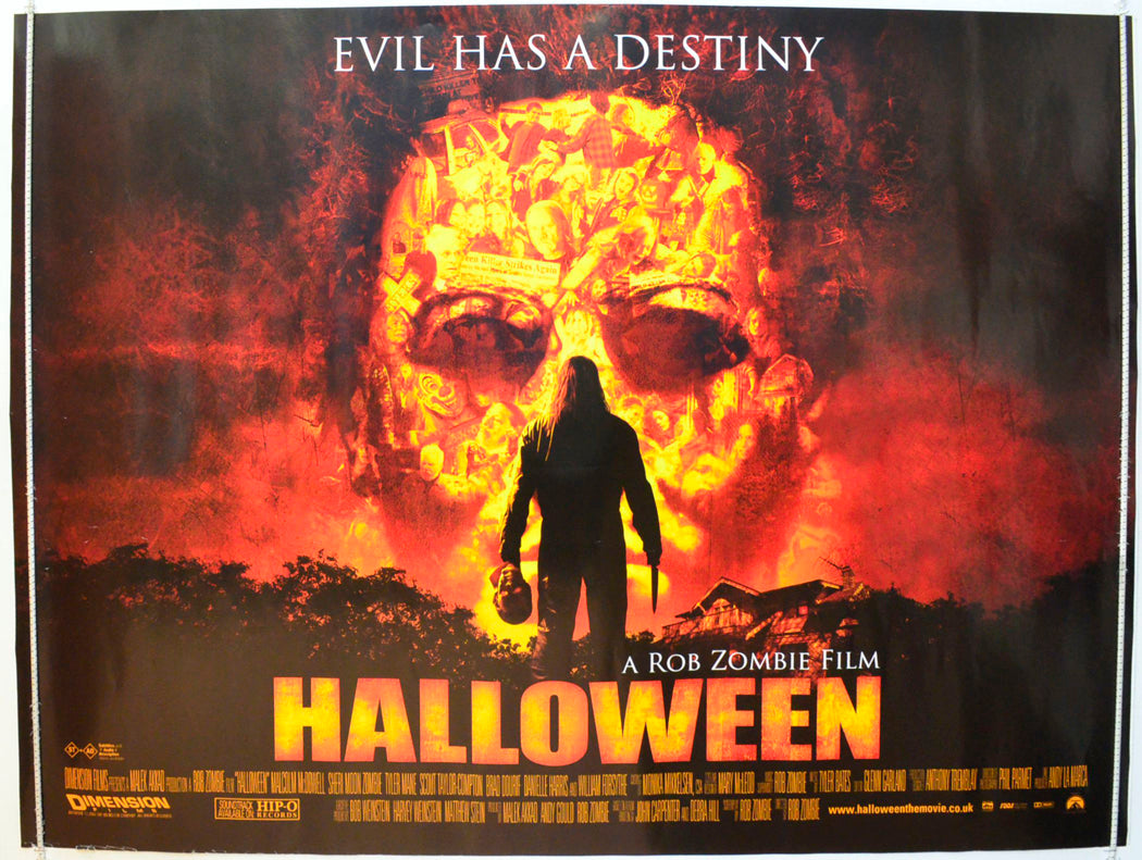 Halloween Original British Quad Poster - Film Poster - Movie Poster 