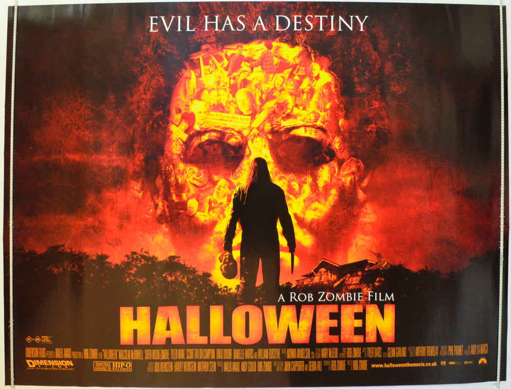 Halloween Original British Quad Poster - Film Poster - Movie Poster 