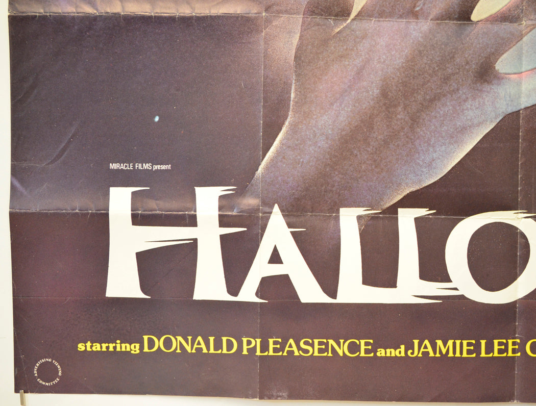 HALLOWEEN (Bottom Left) Cinema Quad Movie Poster 