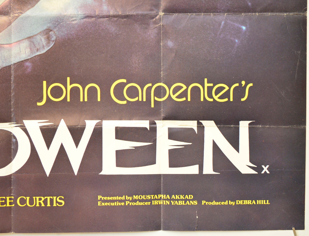 HALLOWEEN (Bottom Right) Cinema Quad Movie Poster 