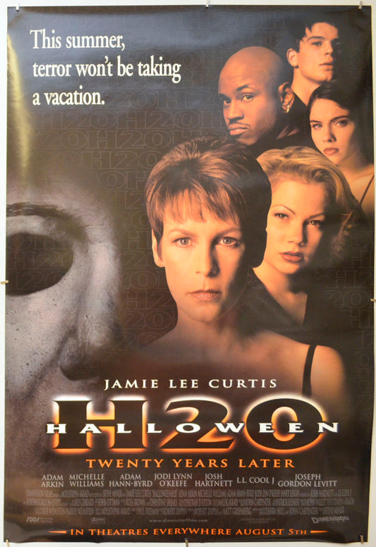 Halloween H20 Original One Sheet Poster - Film Poster - Movie Poster