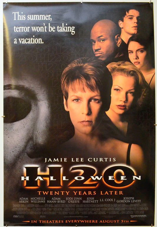 Halloween H20 Original One Sheet Poster - Film Poster - Movie Poster