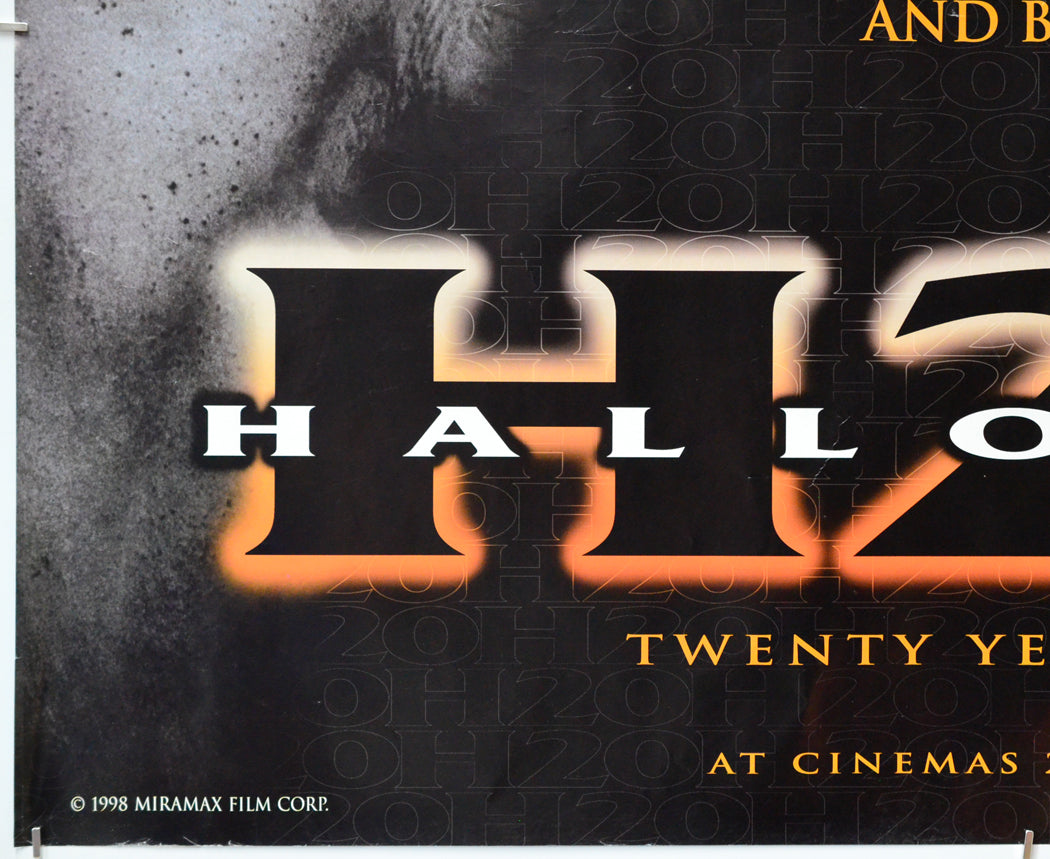 Halloween H20 (Bottom Left) Cinema Quad Movie Poster 