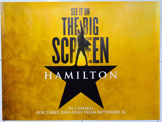 Hamilton - Original Quad Poster - Film Poster - Movie Poster