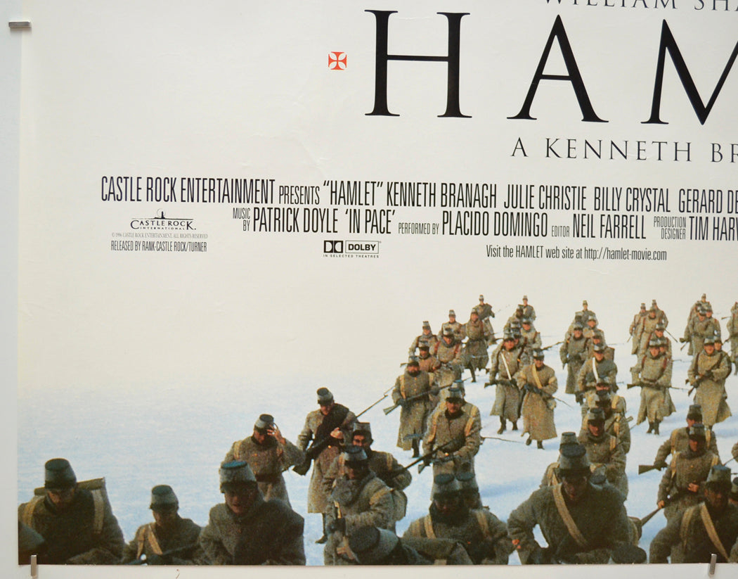 HAMLET (Bottom Left) Cinema Quad Movie Poster 