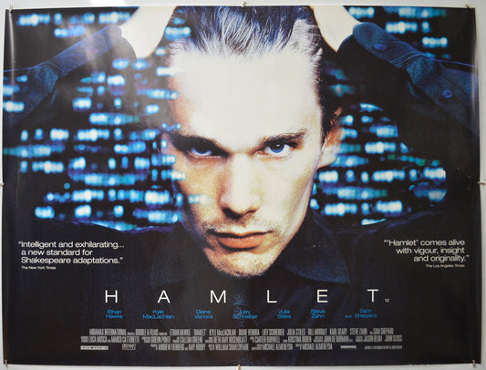 Hamlet Original Quad Poster - Film Poster - Movie Poster  