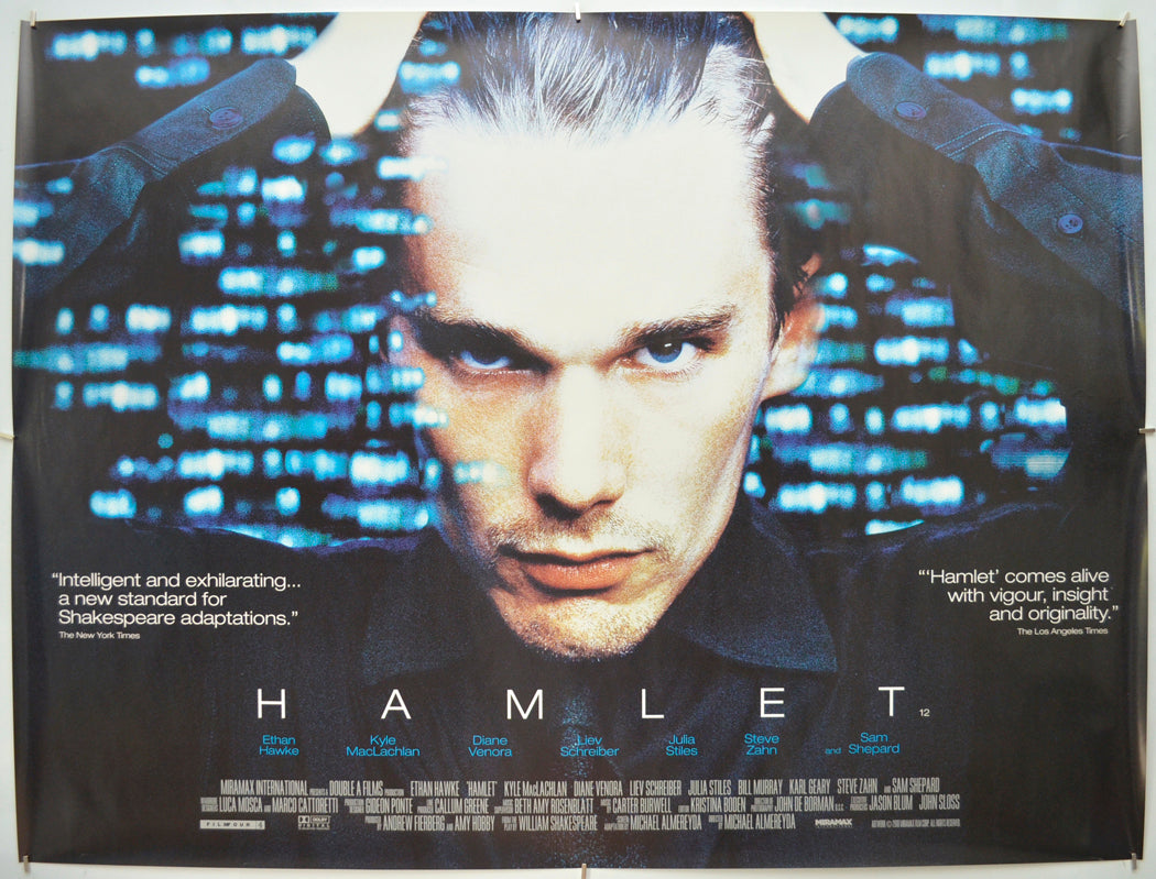 Hamlet Original Quad Poster - Film Poster - Movie Poster