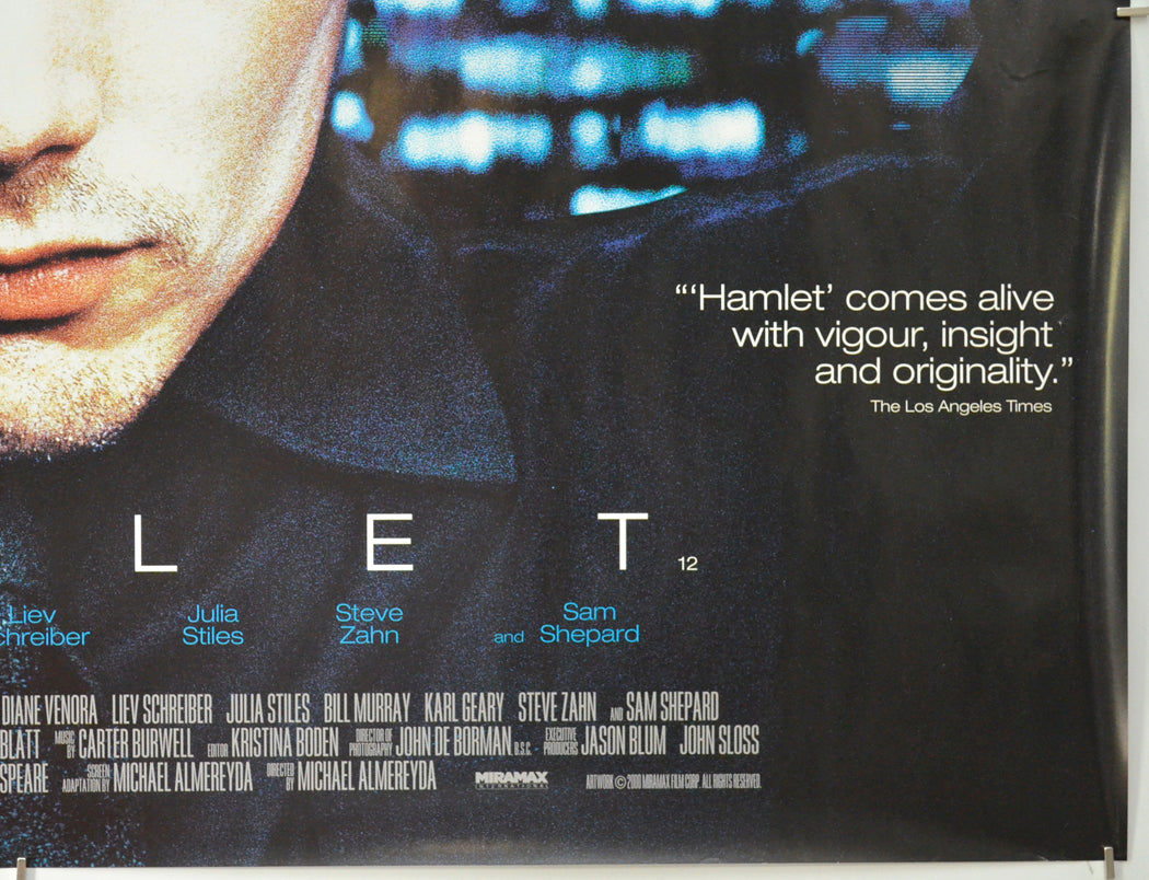 HAMLET (Bottom Right) Cinema Quad Movie Poster 