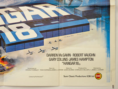 HANGAR 18 (Bottom Right) Cinema Quad Movie Poster 