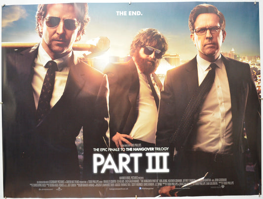 The Hangover Part III Original Quad Poster - Film Poster - Movie Poster