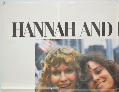 HANNAH AND HER SISTERS (Top Left) Cinema Quad Movie Poster 