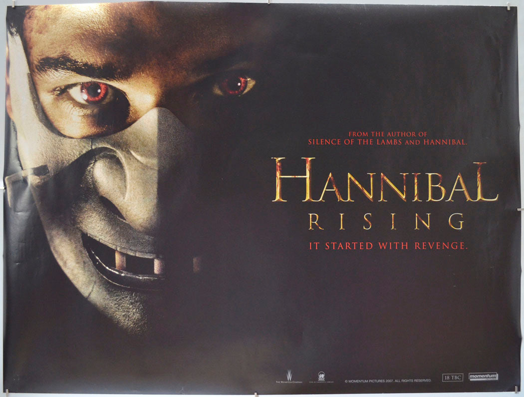 Hannibal Rising (Teaser / Advance Version) Original Quad Poster - Film Poster - Movie Poster