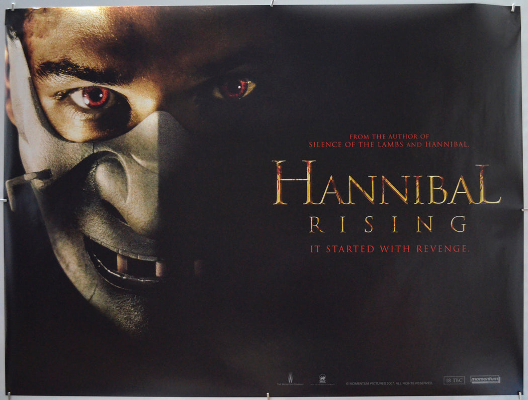 Hannibal Rising (Teaser / Advance Version)  Original Quad Poster - Film Poster - Movie Poster