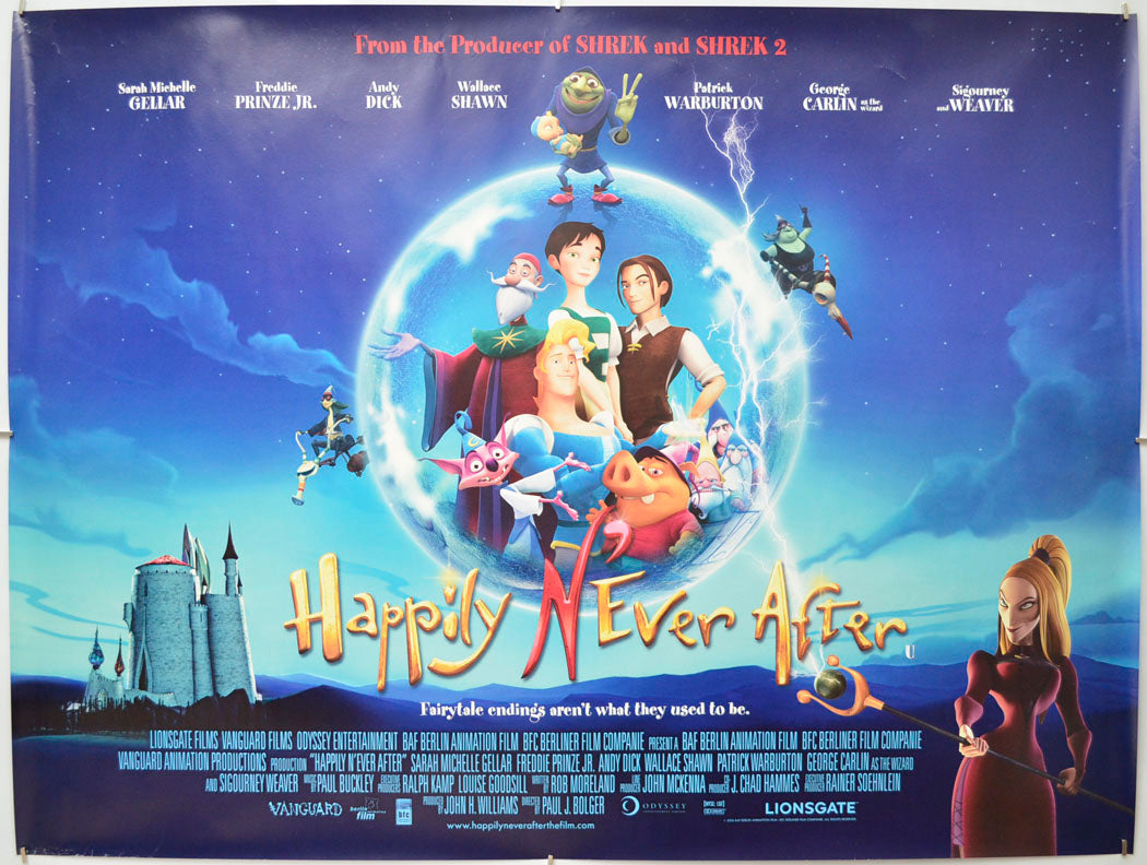 Happily Never After Original Quad Poster - Film Poster - Movie Poster