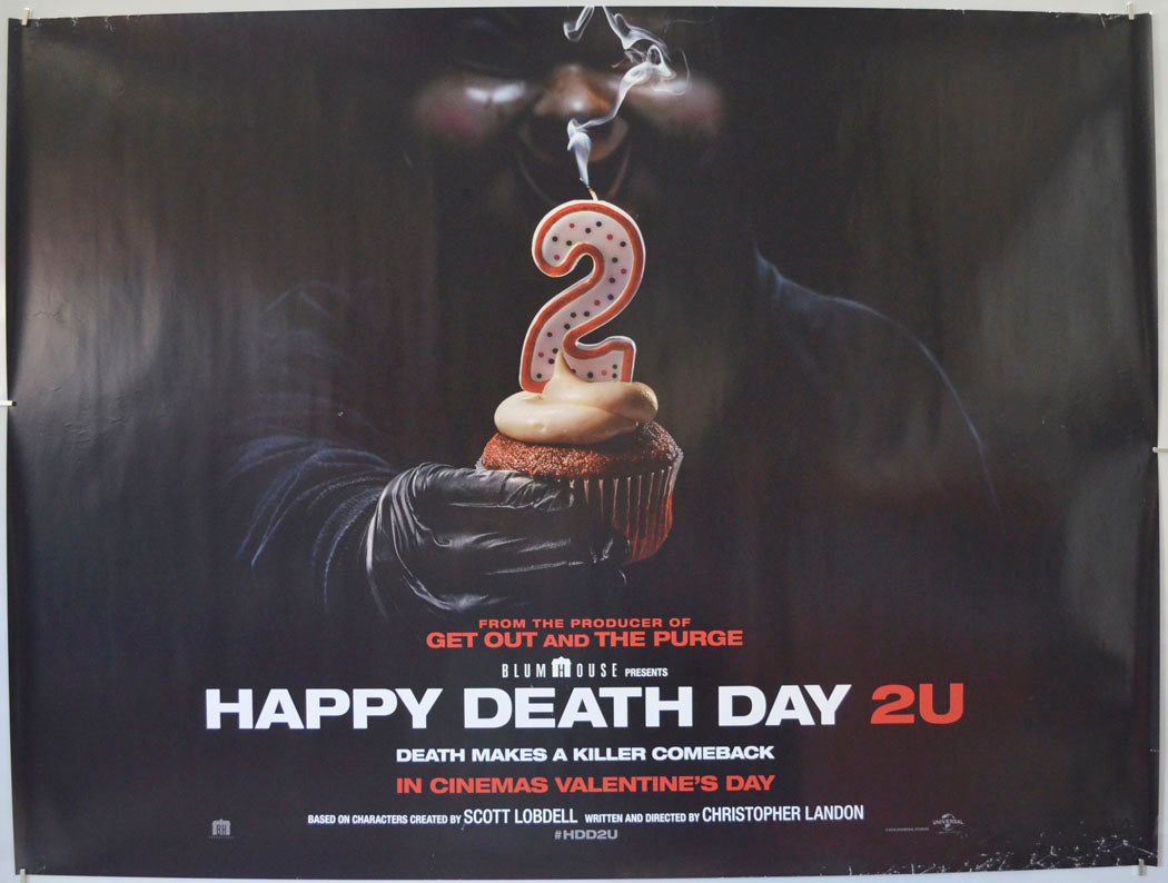 Happy Death Day 2U (Teaser / Advance Version) Original Quad Poster - Film Poster - Movie Poster