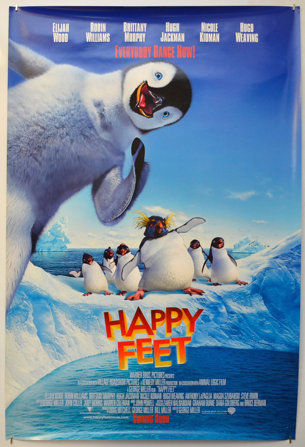 Happy Feet (Teaser / Advance Version)  Original One Sheet Poster - Film Poster - Movie Poster