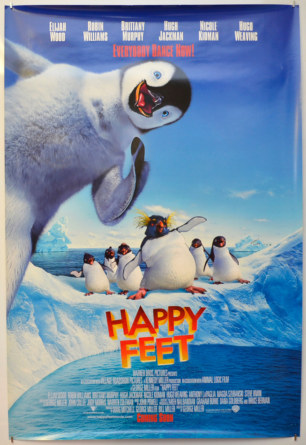 Happy Feet (Teaser / Advance Version)  Original One Sheet Poster - Film Poster - Movie Poster