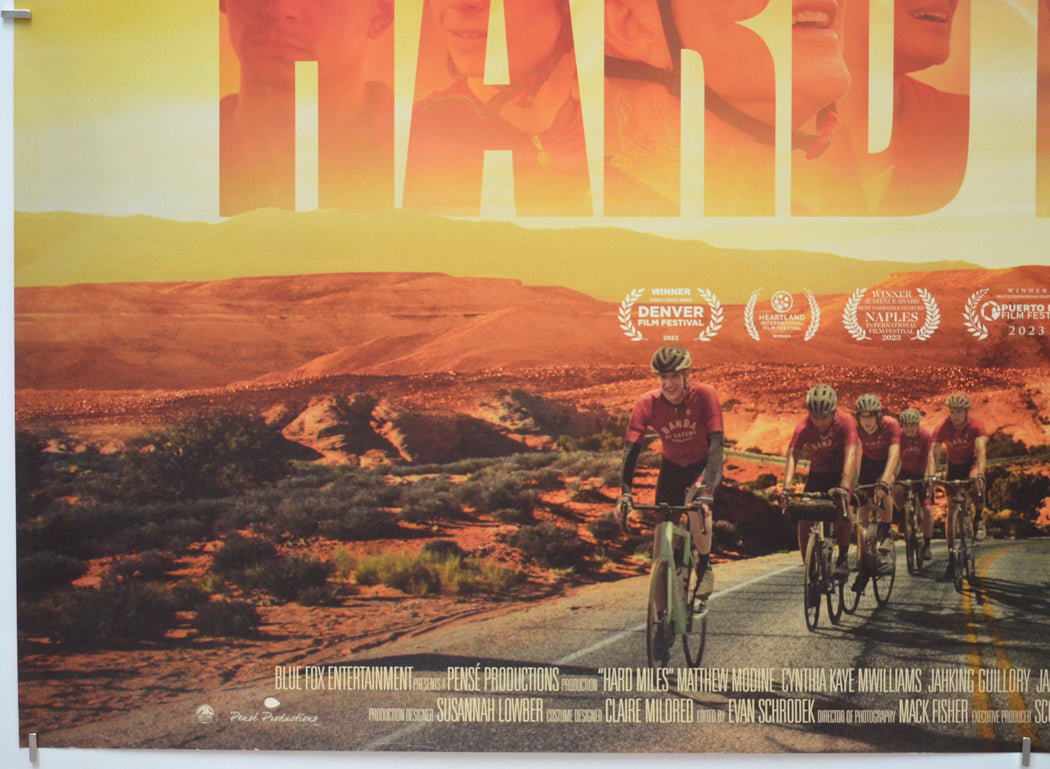 HARD MILES (Bottom Left) Cinema Quad Movie Poster 