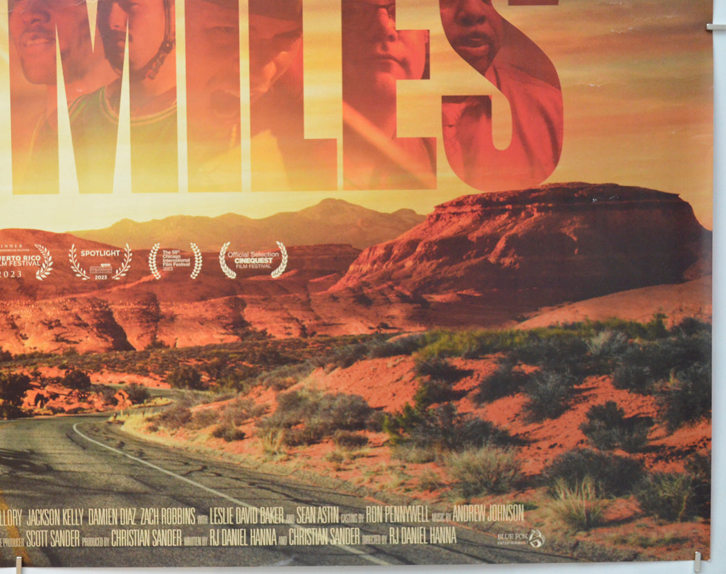 HARD MILES (Bottom Right) Cinema Quad Movie Poster 