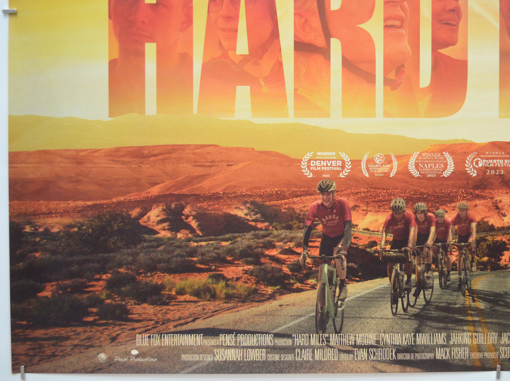 HARD MILES (Bottom Left) Cinema Quad Movie Poster 