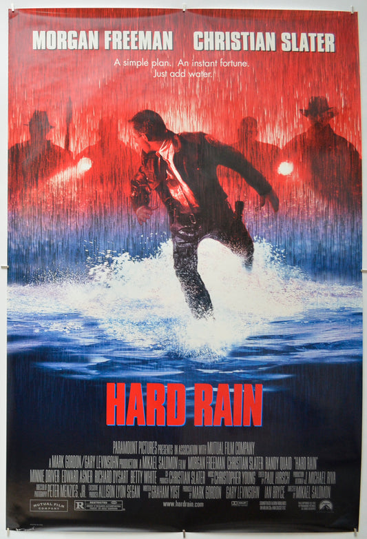 Hard Rain - Original One Sheet Poster - Film Poster - Movie Poster