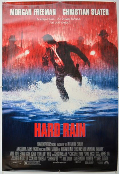 Hard Rain - Original One Sheet Poster - Film Poster - Movie Poster