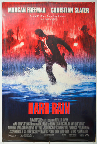 Hard Rain Original One Sheet Poster - Film Poster - Movie Poster