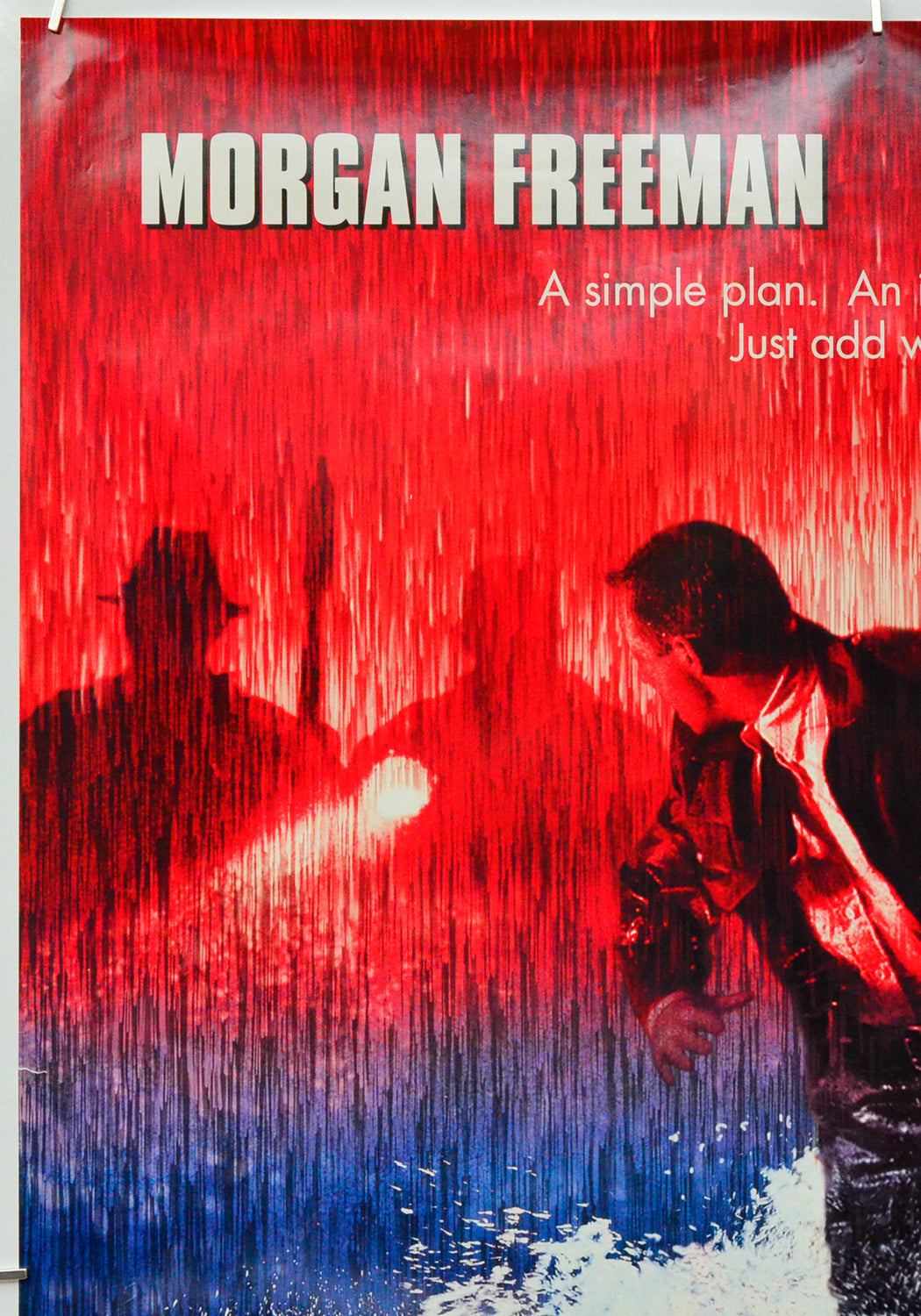 Hard Rain (Top Left) Cinema One Sheet Movie Poster 