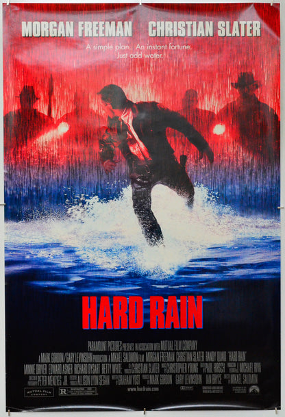 Hard Rain - Original One Sheet Poster - Film Poster - Movie Poster 