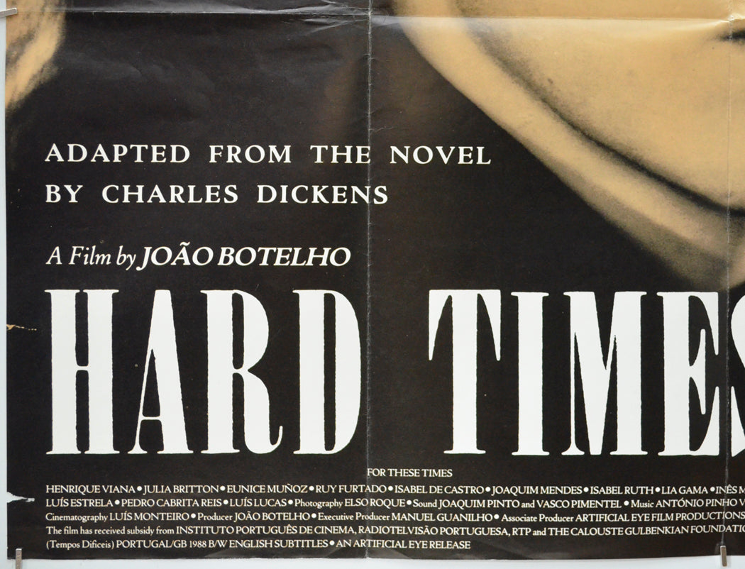 HARD TIMES (Bottom Left) Cinema Quad Movie Poster 