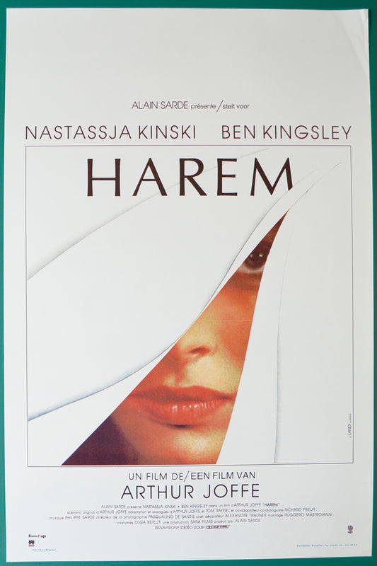 Harem  Original Belgian Poster - Film Poster - Movie Poster