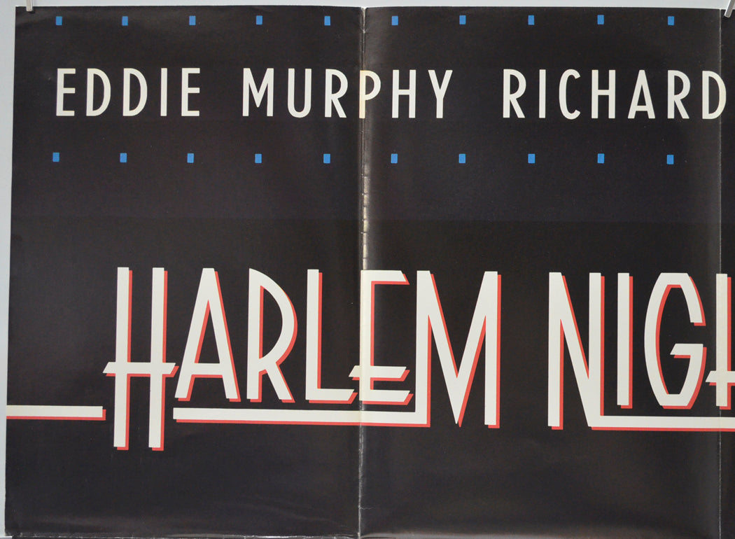 HARLEM NIGHTS (Top Left) Cinema Quad Movie Poster 