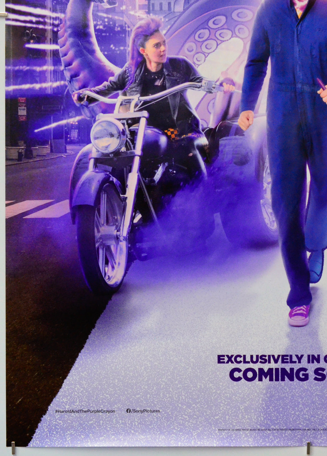 Harold and the Purple Crayon (Bottom Left) Cinema One Sheet Movie Poster 