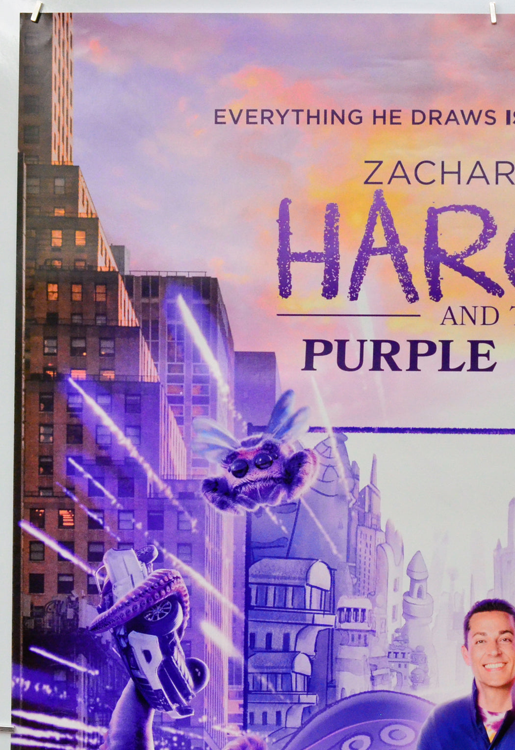 Harold and the Purple Crayon (Top Left) Cinema One Sheet Movie Poster 