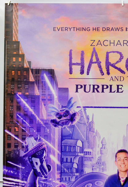 Harold and the Purple Crayon (Top Left) Cinema One Sheet Movie Poster 