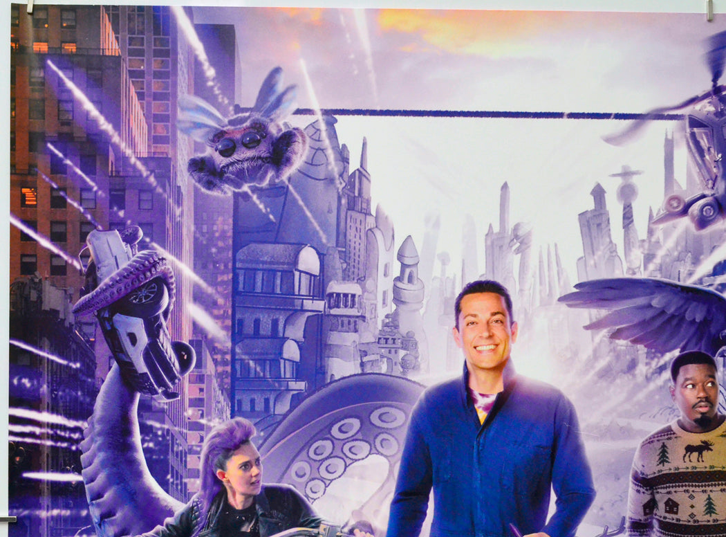 Harold and the Purple Crayon (Top Left) Cinema Quad Movie Poster 