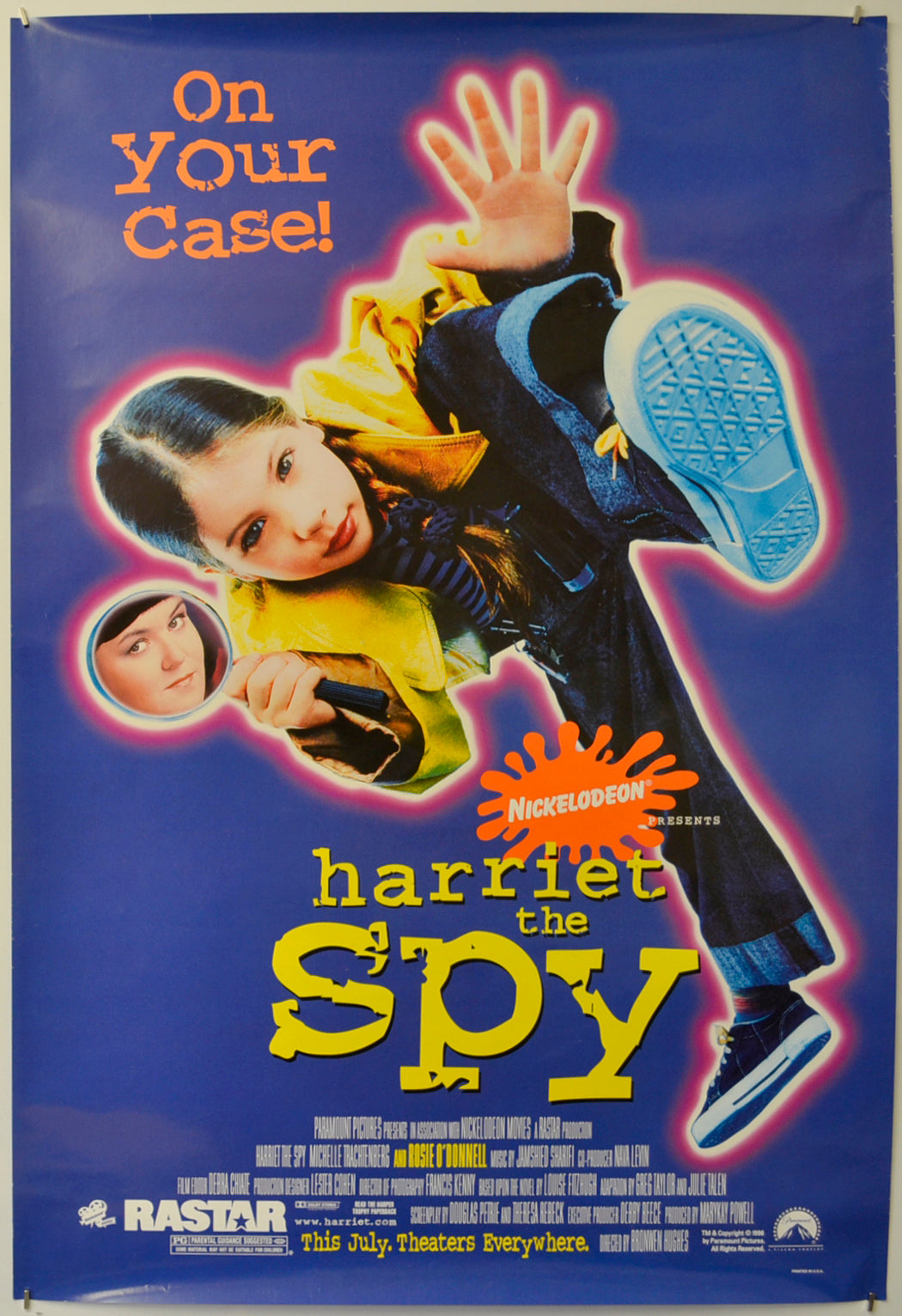 Harriet The Spy  Original One Sheet Poster - Film Poster - Movie Poster