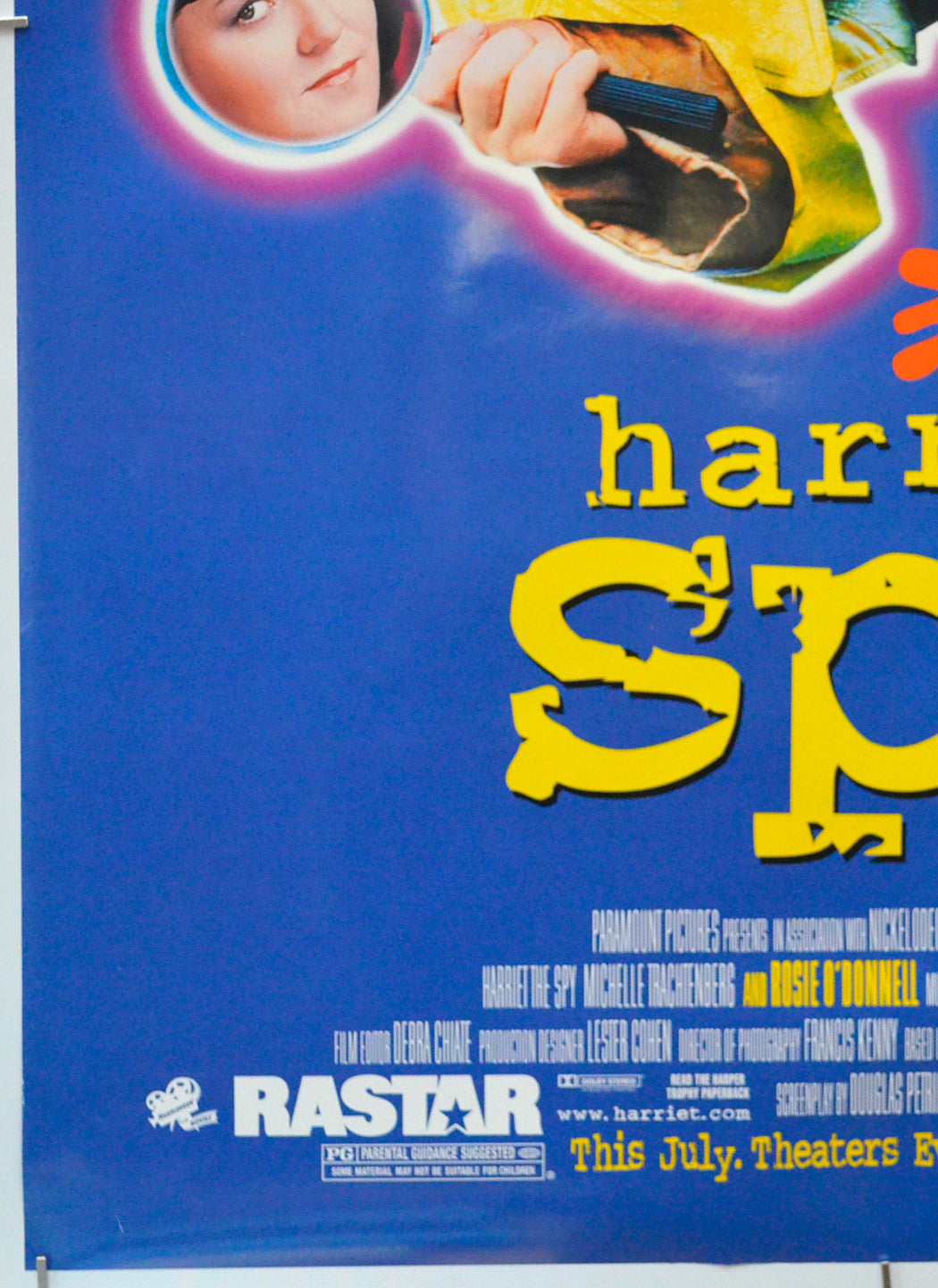 HARRIET THE SPY (Bottom Left) Cinema One Sheet Movie Poster 