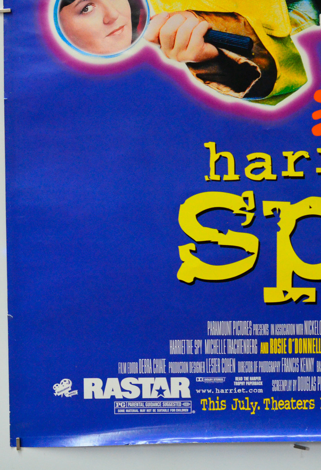 Harriet The Spy (Bottom Left) Cinema One Sheet Movie Poster 