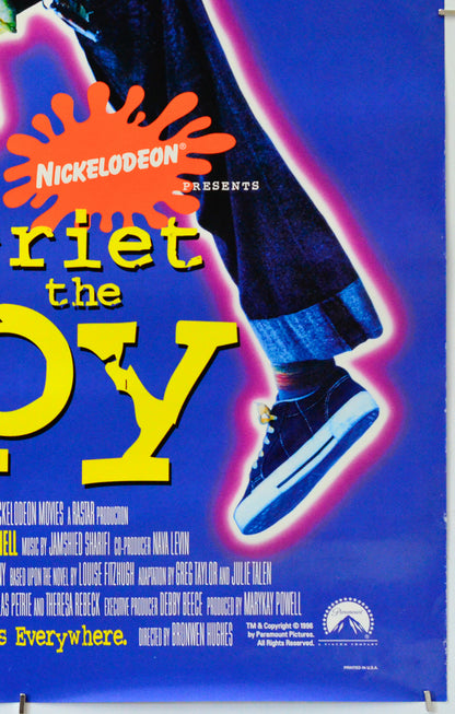 Harriet The Spy (Bottom Right) Cinema One Sheet Movie Poster 