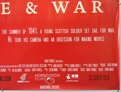 HARRY BIRRELL PRESENTS FILMS OF LOVE AND WAR (Bottom Right) Cinema Quad Movie Poster 