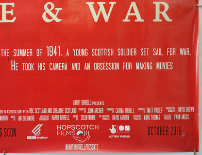 HARRY BIRRELL PRESENTS FILMS OF LOVE AND WAR (Bottom Right) Cinema Quad Movie Poster 