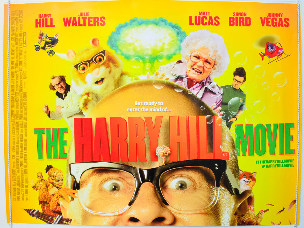 The Harry Hill Movie  Original British Quad Poster - Film Poster - Movie Poster 