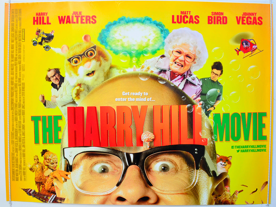 The Harry Hill Movie  Original British Quad Poster - Film Poster - Movie Poster 