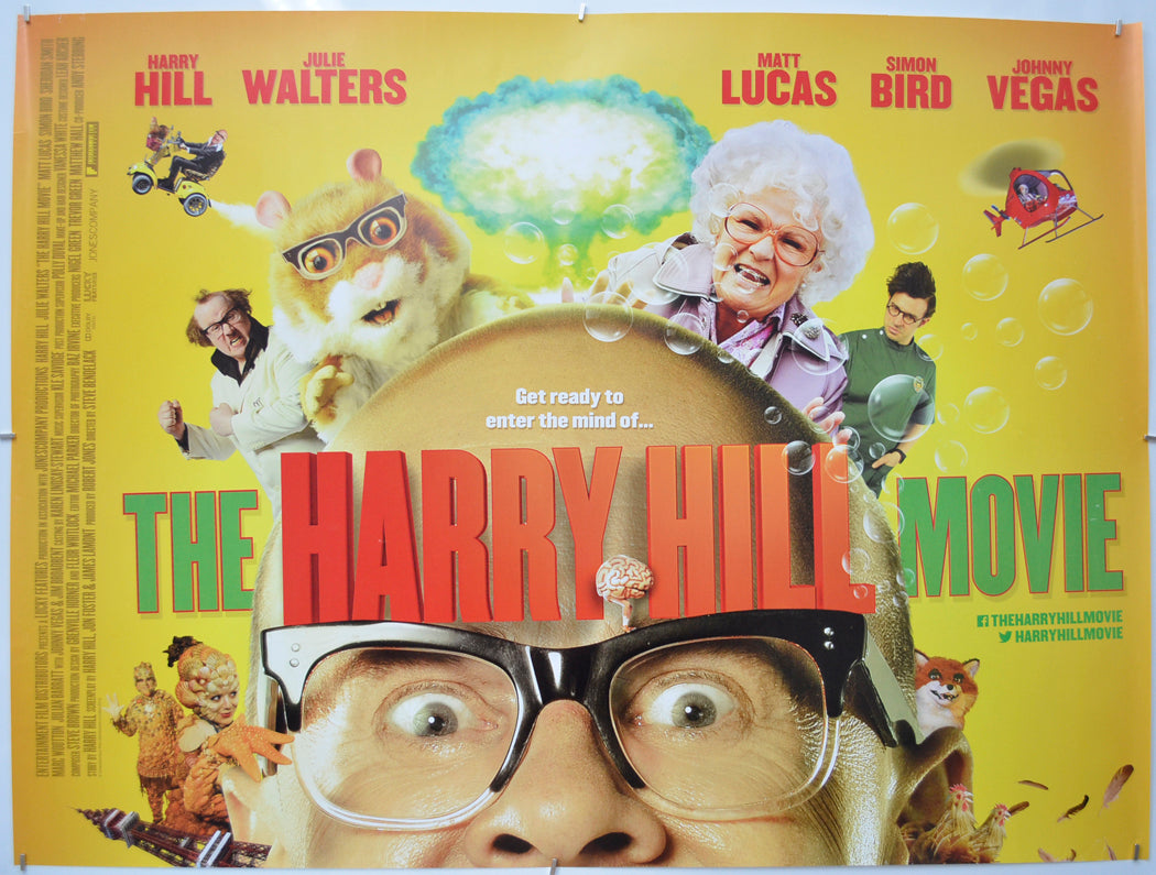 The Harry Hill Movie - Original Quad Poster - Film Poster - Movie Poster