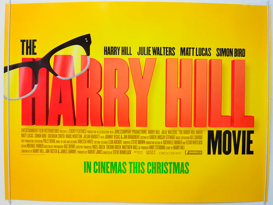 The Harry Hill Movie  Original British Quad Poster - Film Poster - Movie Poster 